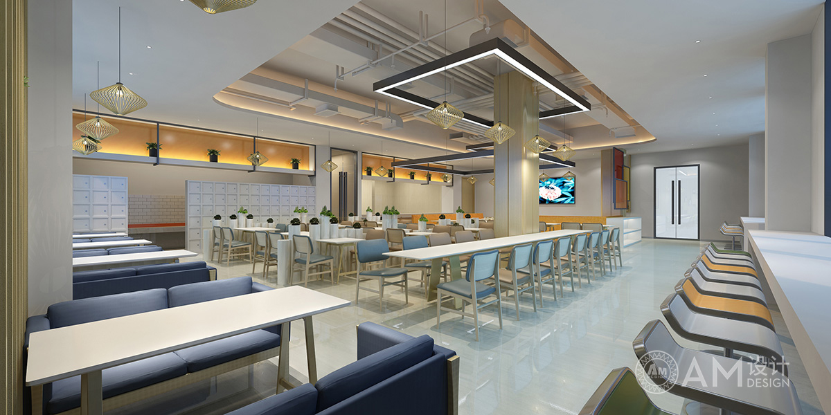 AM设计 | 北京通州新城热力办公楼餐厅设计