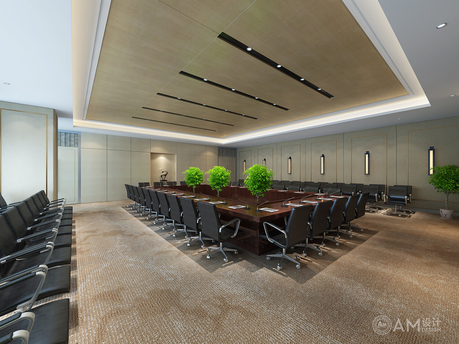AM设计 | 英皇集团总部办公楼会议室设计