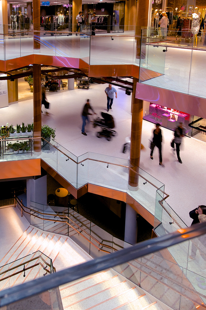购物中心走廊&楼梯改造设计