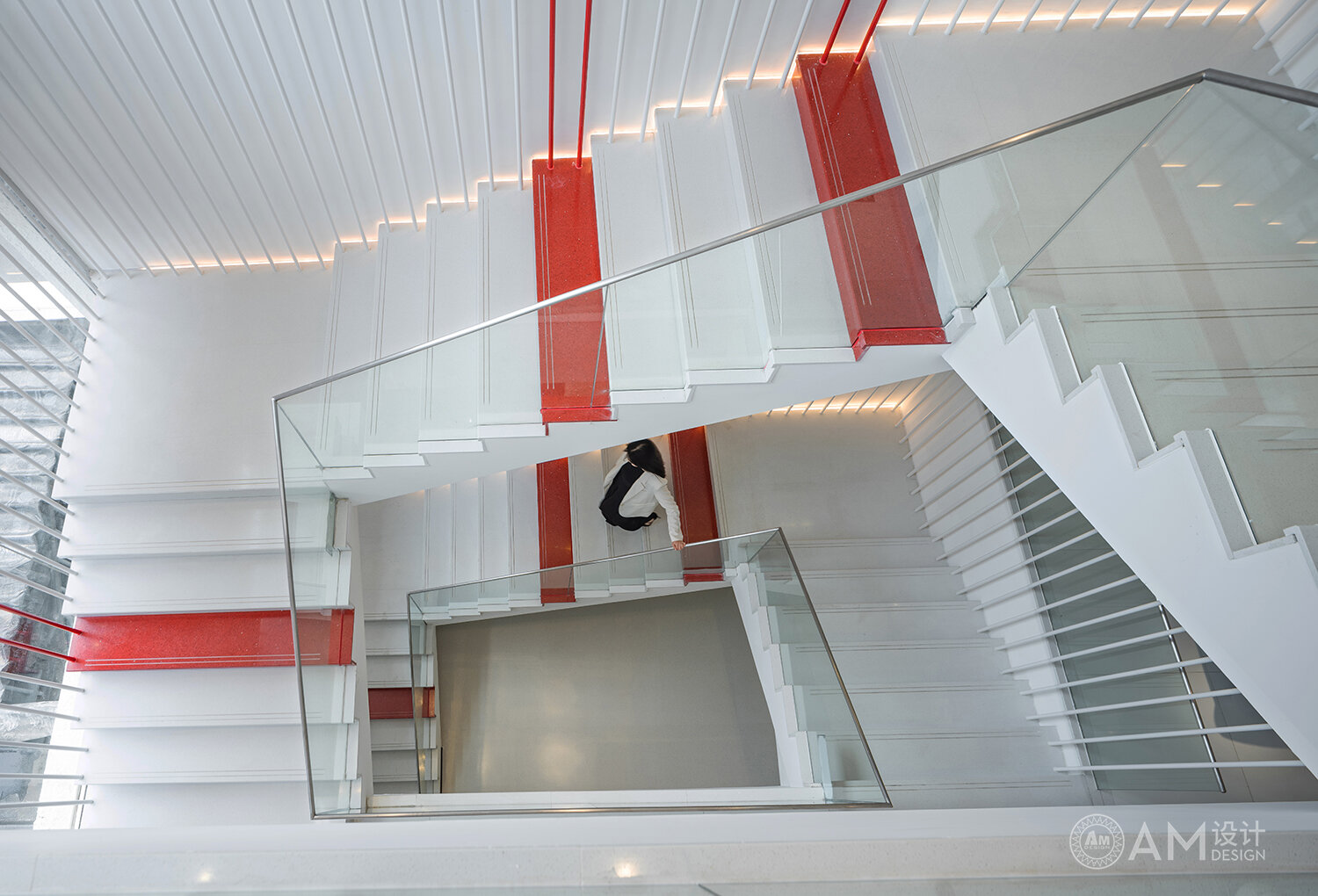 AM设计 | 北京太合音乐集团办公楼楼梯间设计