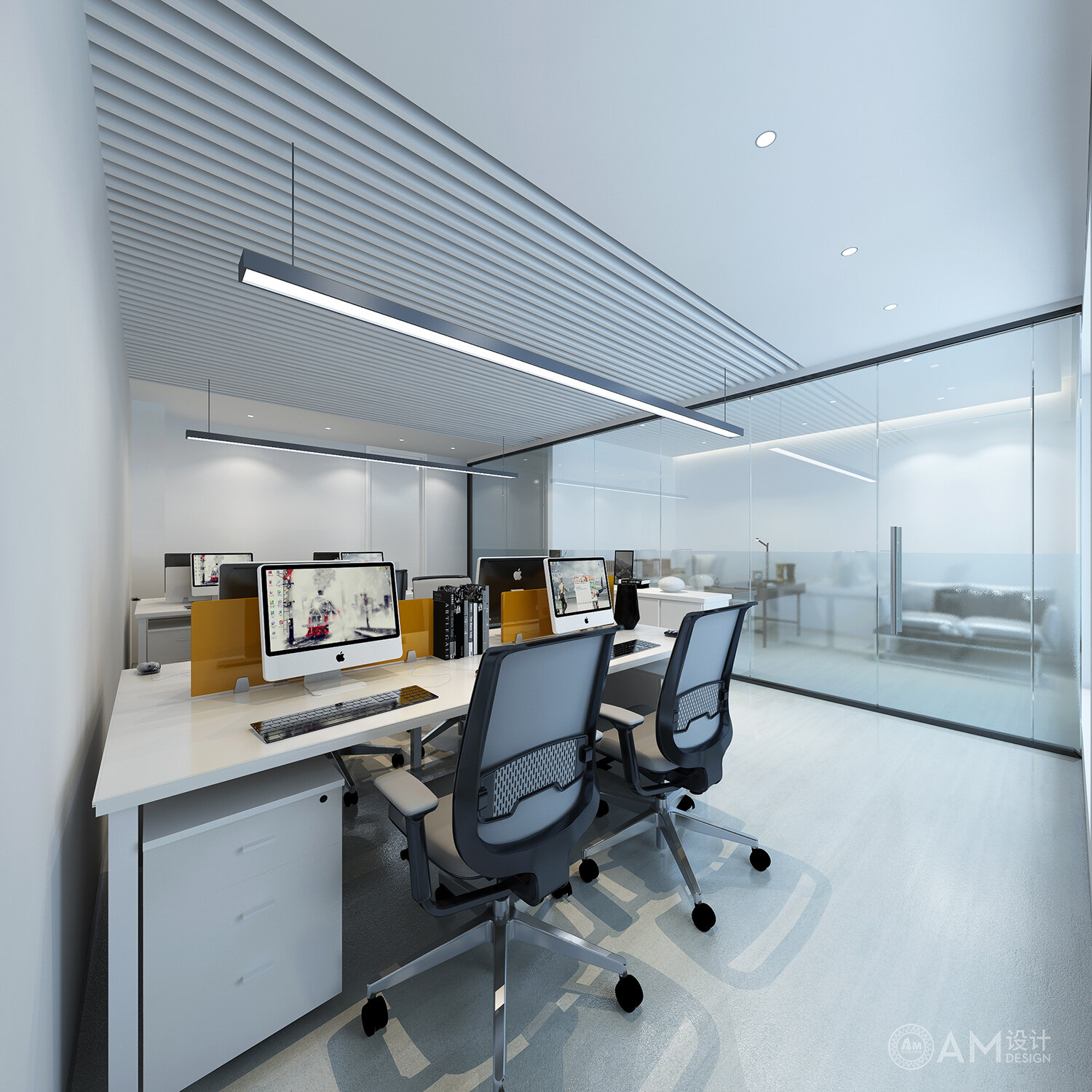 AM设计 | 北京通州新城热力办公楼办公室设计